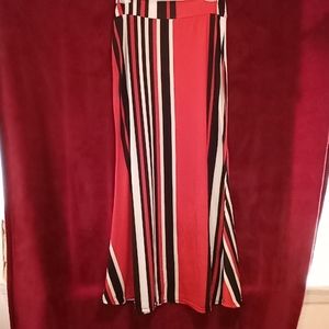 Beautiful bright colored maxi skirt